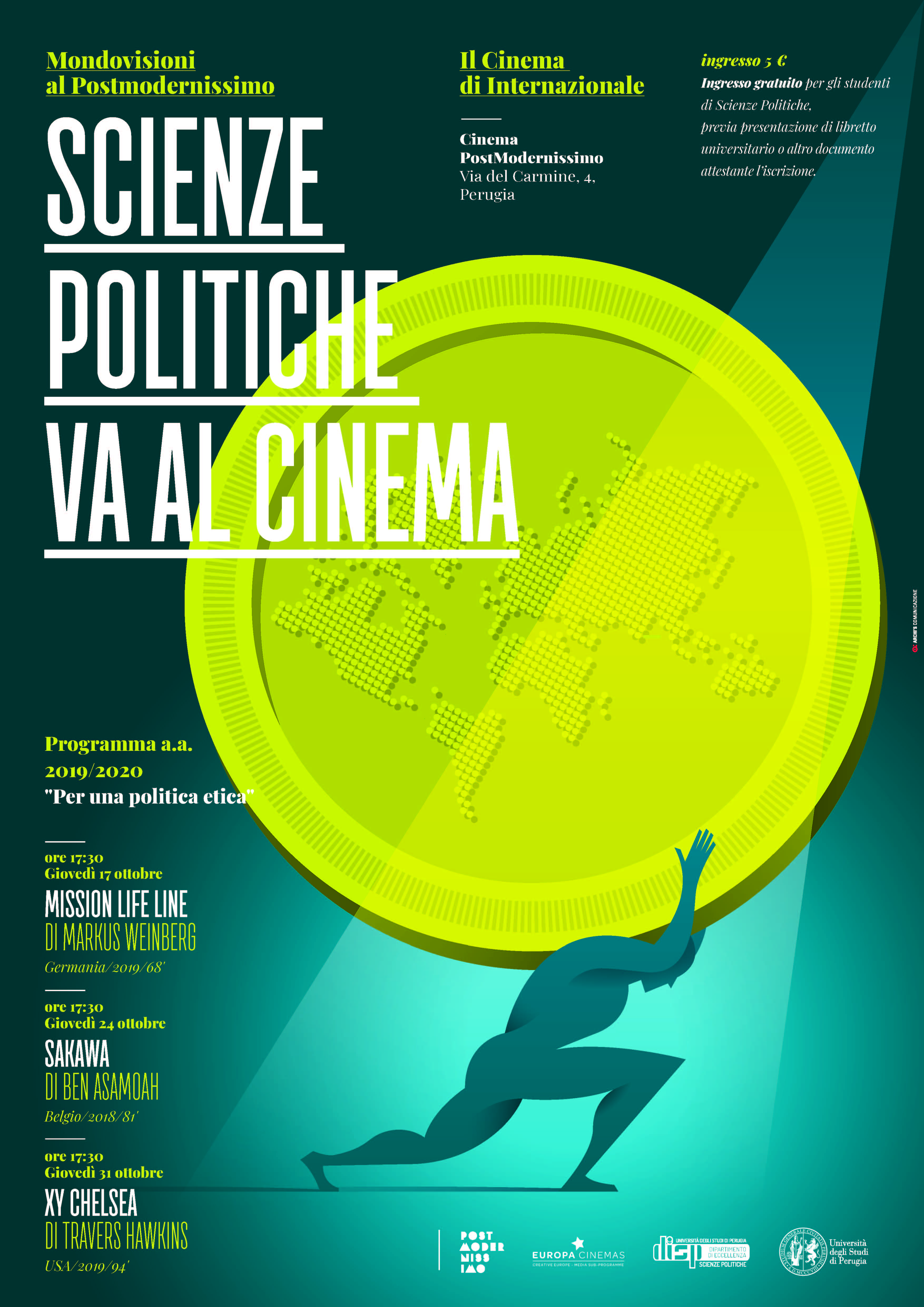 scienze politiche va al cinema 2019