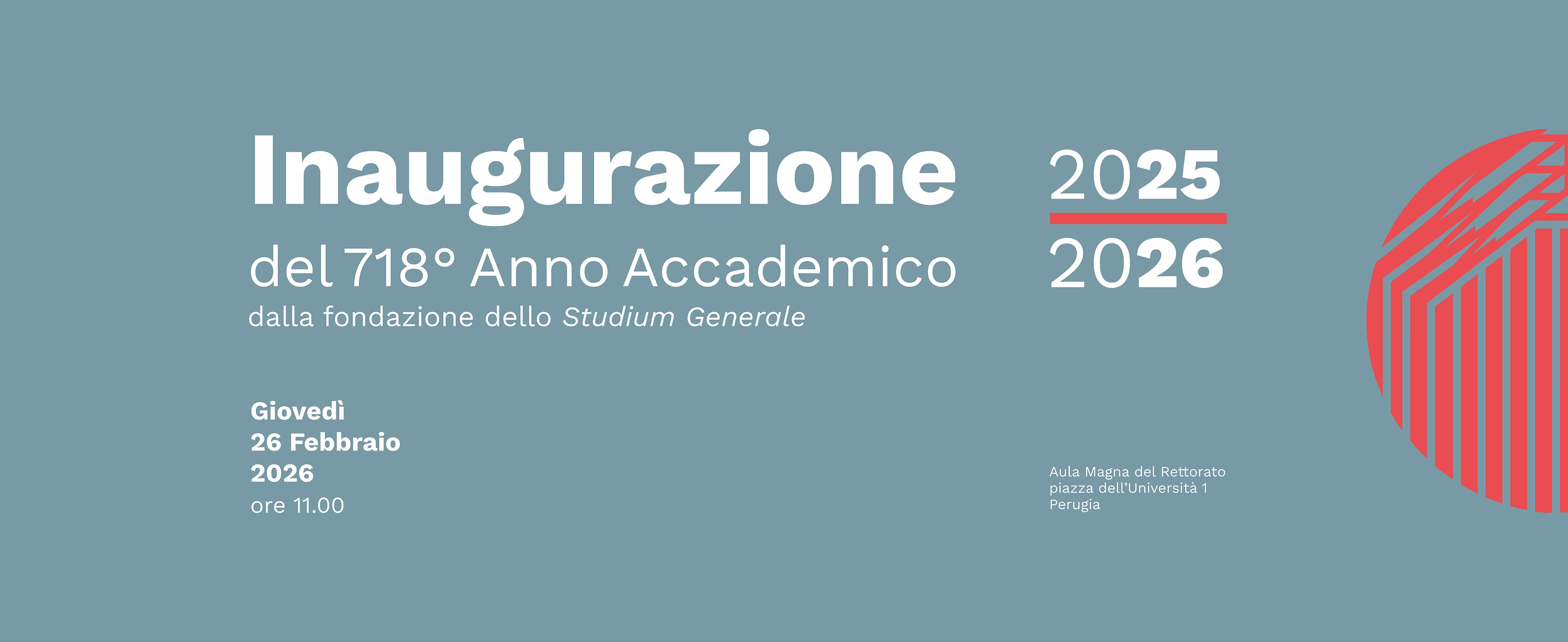 Inaugurazione Anno Accademico 2025-2026