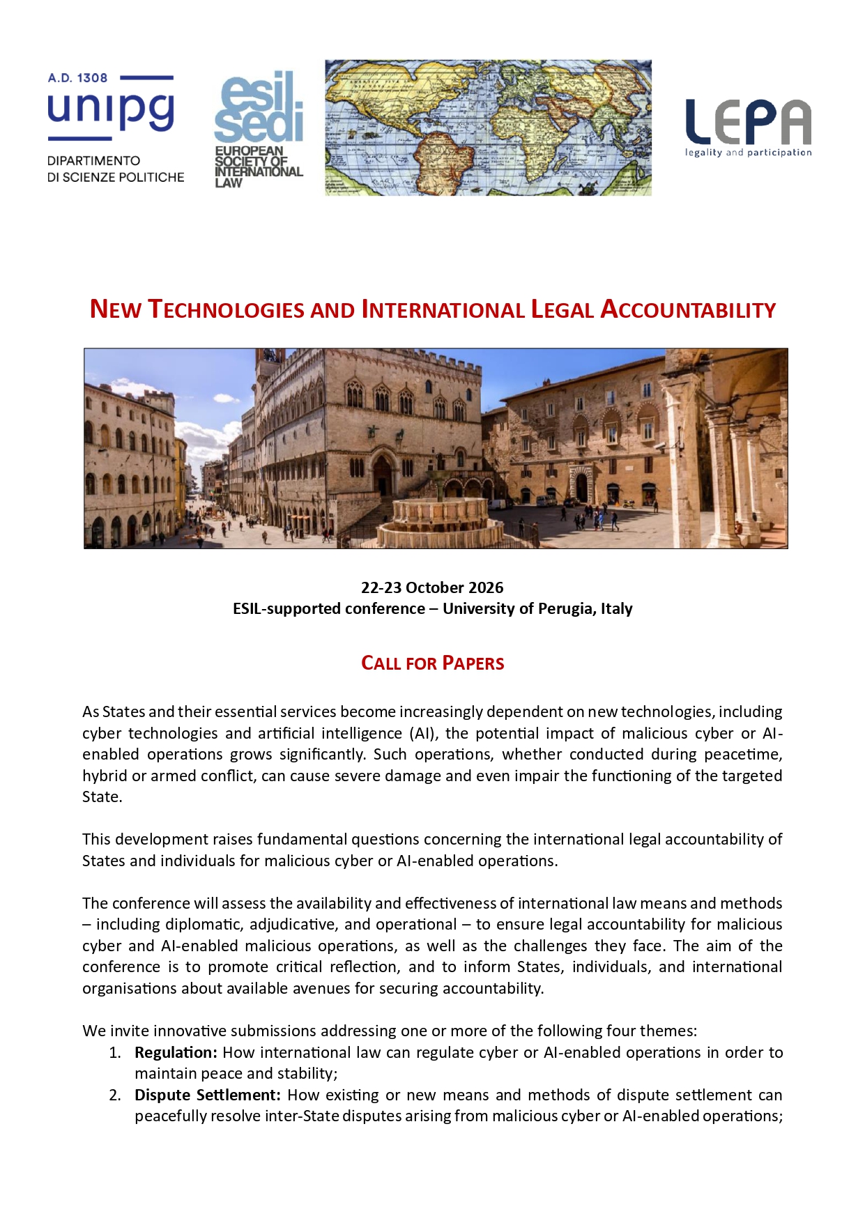 esil supported conference on new technologies and international legal accountability university of perugia italy 2223 october 2026 1 page 0001
