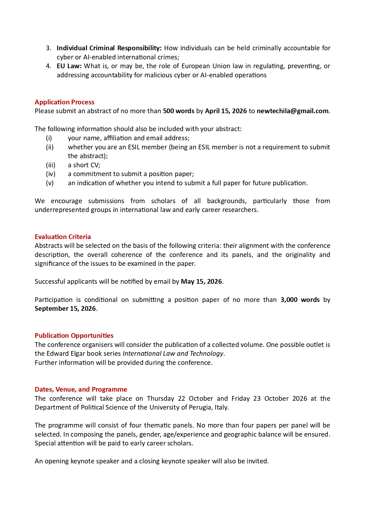 esil supported conference on new technologies and international legal accountability university of perugia italy 2223 october 2026 1 page 0002