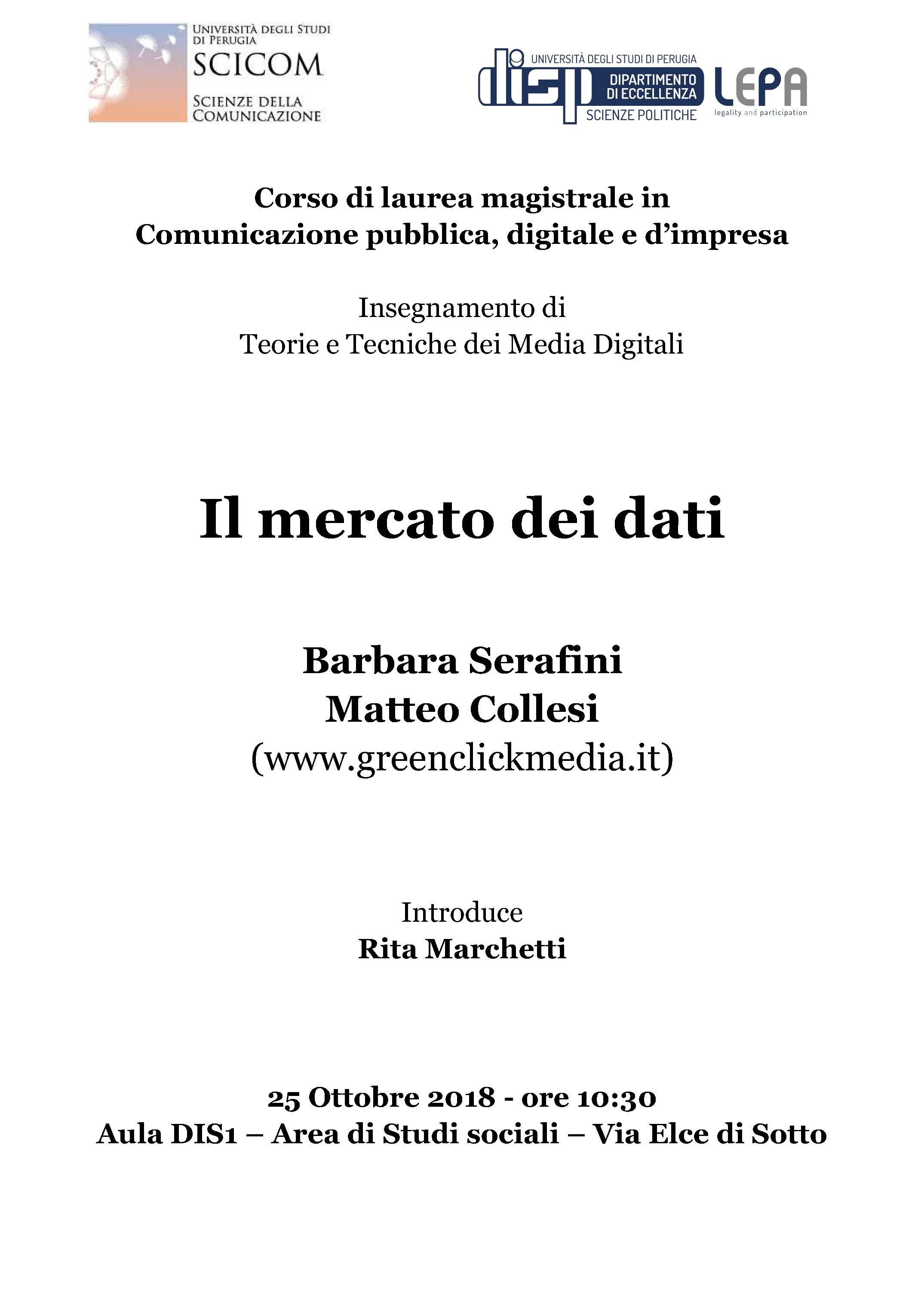 locandina 25 ottobre 2018