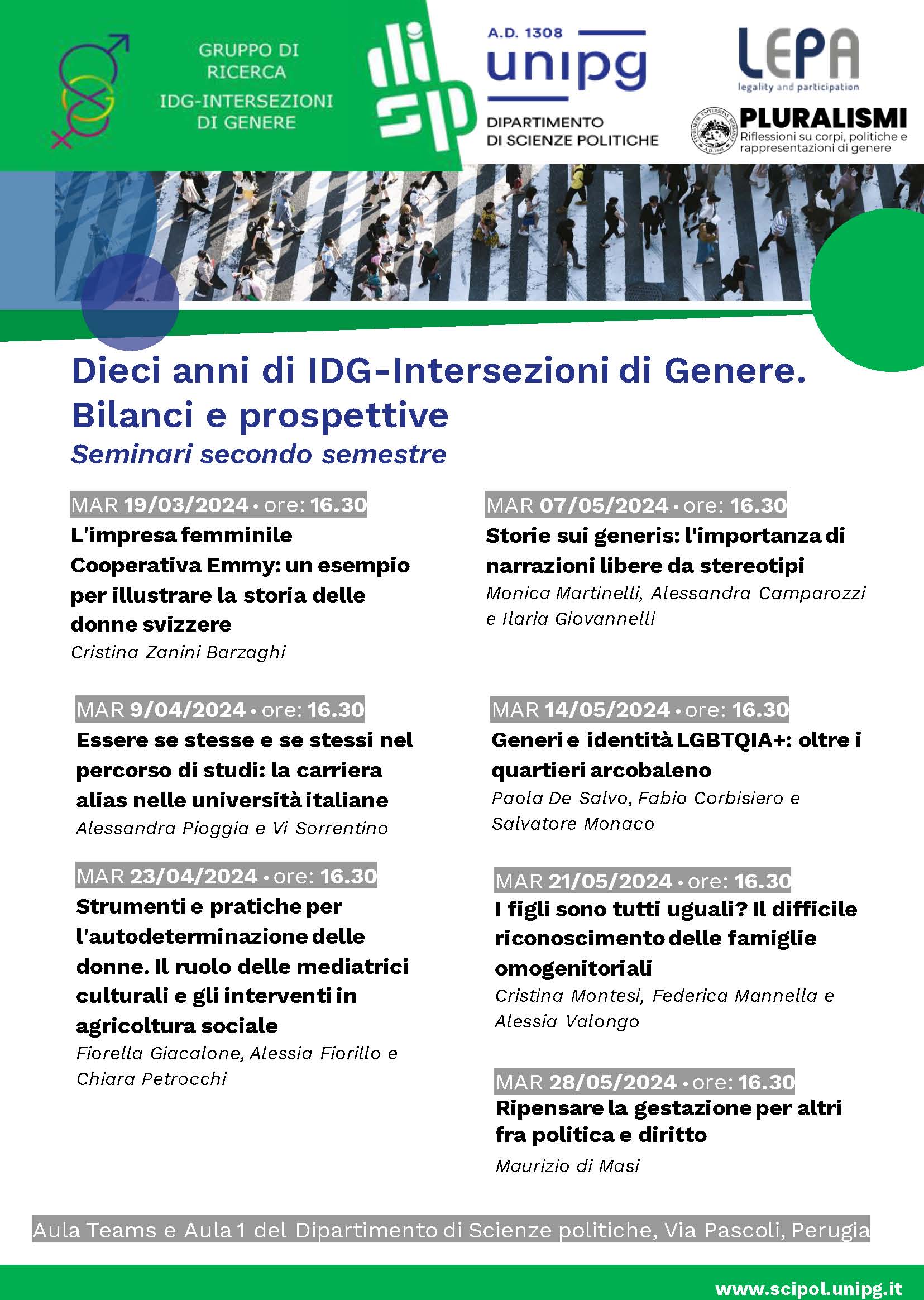 locandina idg secondo semestre 23 24